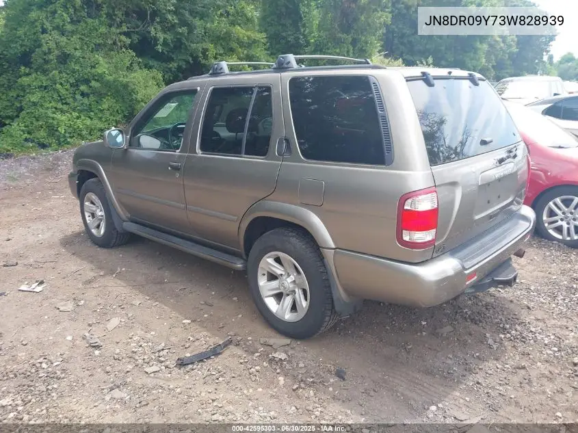 JN8DR09Y73W828939 2003 Nissan Pathfinder Le