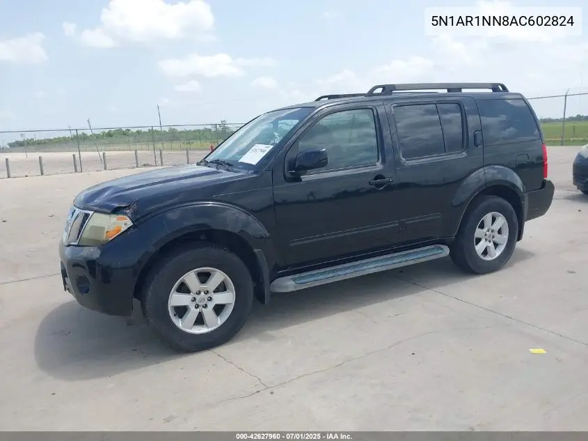 5n1ar1nn8ac602824 5N1AR1NN8AC602824 2010 Nissan Pathfinder Se