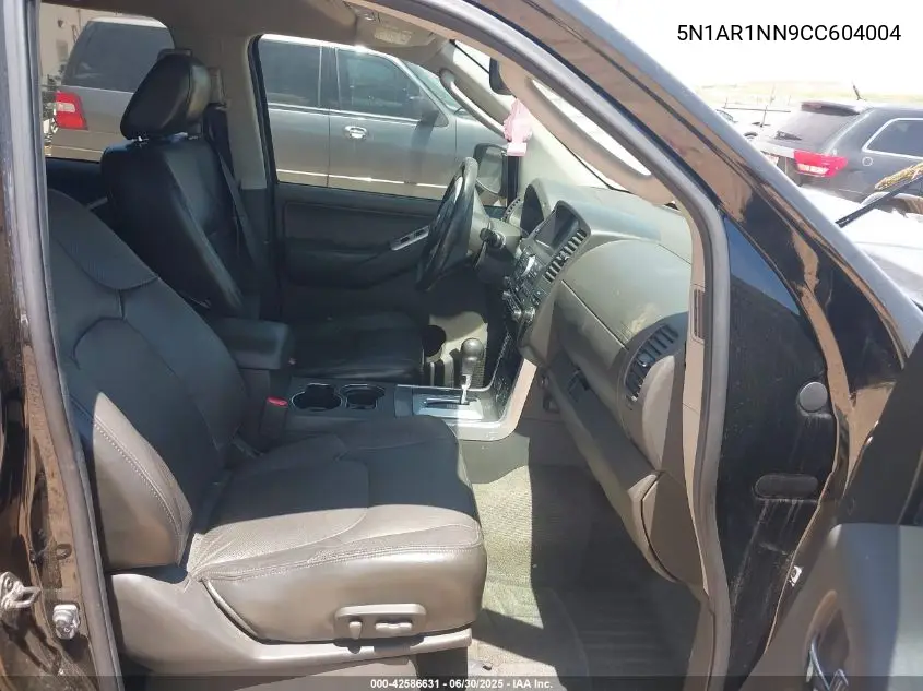 2012 Nissan Pathfinder S/Le/Se VIN: 5N1AR1NN9CC604004 Lot: 42586631