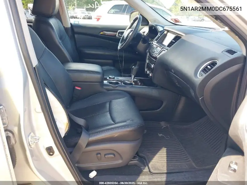 2013 Nissan Pathfinder S/Sv/Sl/Platinum VIN: 5N1AR2MM0DC675561 Lot: 42605354