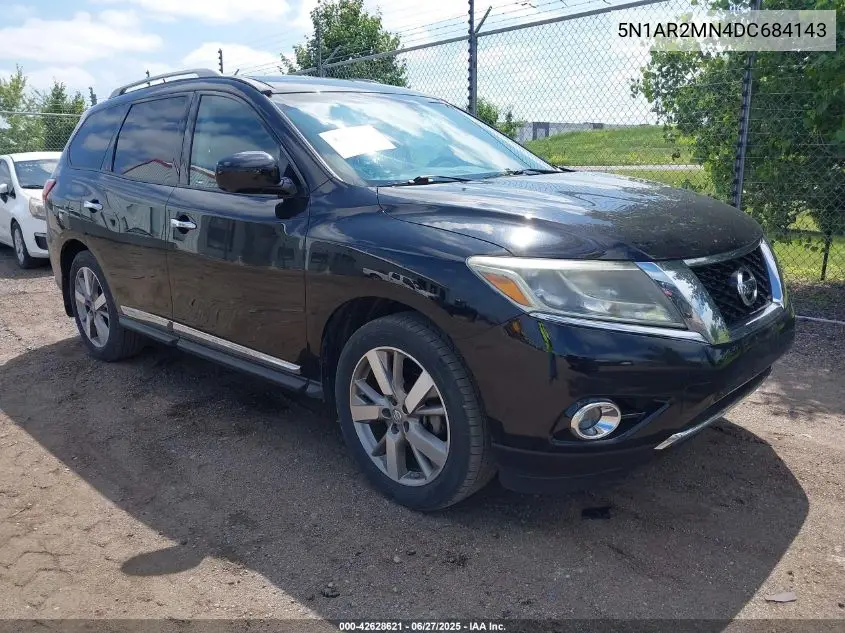 2013 Nissan Pathfinder Platinum VIN: 5N1AR2MN4DC684143 Lot: 42628621