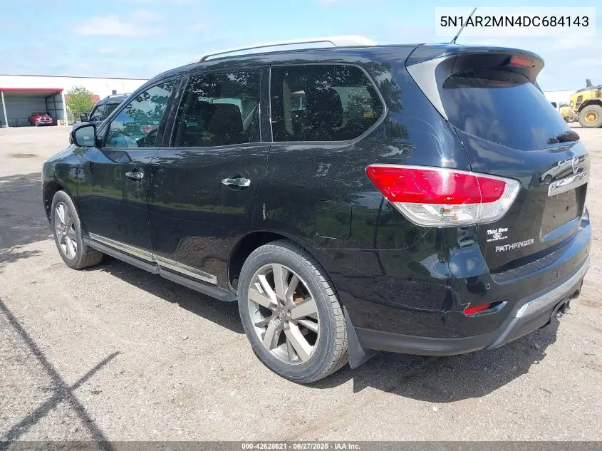 2013 Nissan Pathfinder Platinum VIN: 5N1AR2MN4DC684143 Lot: 42628621
