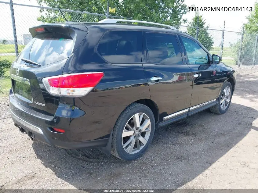 2013 Nissan Pathfinder Platinum VIN: 5N1AR2MN4DC684143 Lot: 42628621