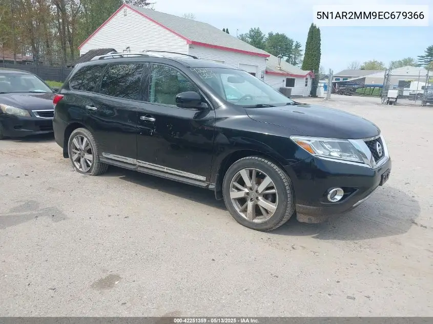 2014 Nissan Pathfinder Platinum VIN: 5N1AR2MM9EC679366 Lot: 42251359