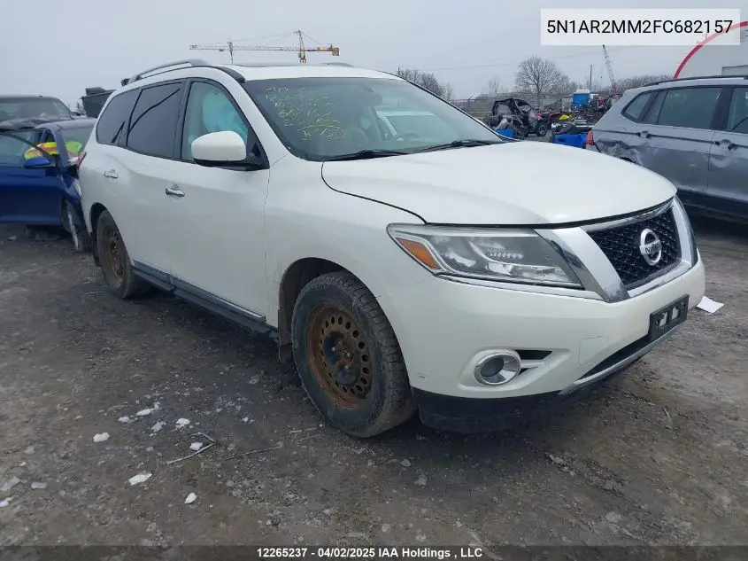 2015 Nissan Pathfinder VIN: 5N1AR2MM2FC682157 Lot: 12265237
