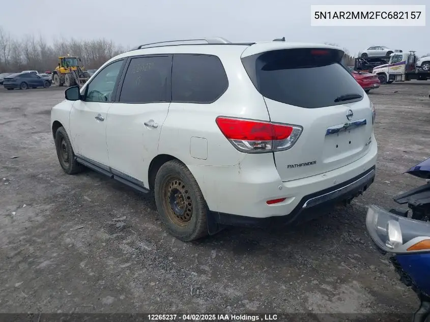 2015 Nissan Pathfinder VIN: 5N1AR2MM2FC682157 Lot: 12265237