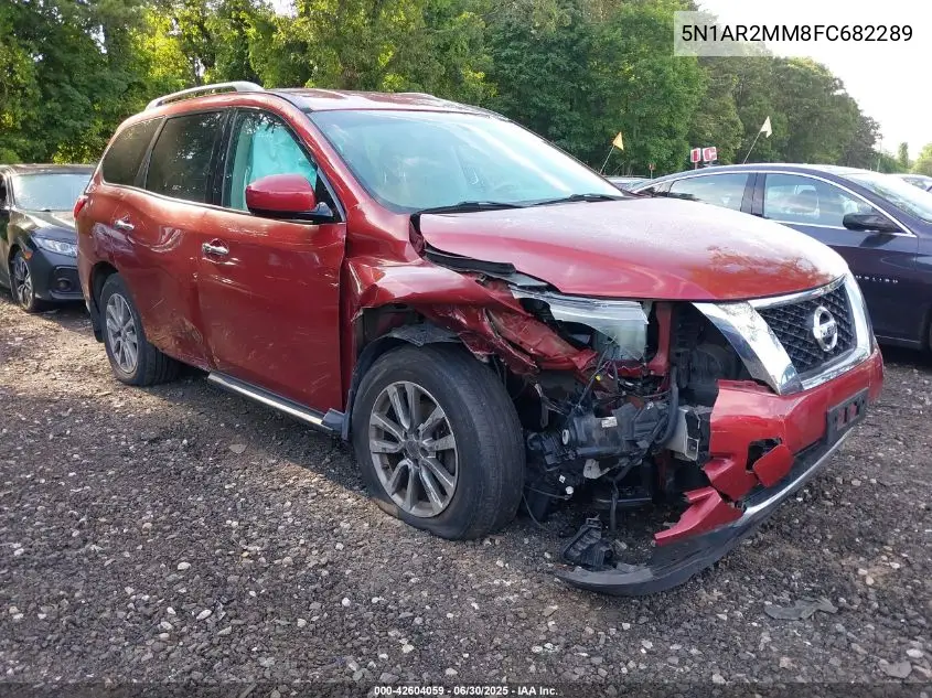 2015 Nissan Pathfinder S VIN: 5N1AR2MM8FC682289 Lot: 42604059