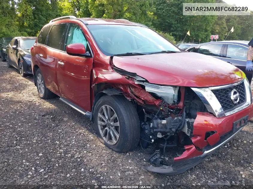 2015 Nissan Pathfinder S VIN: 5N1AR2MM8FC682289 Lot: 42604059