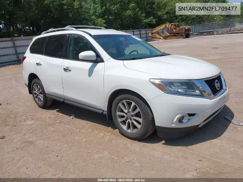 2015 Nissan Pathfinder VIN: 5N1AR2MN2FL709477 Lot: 42615842