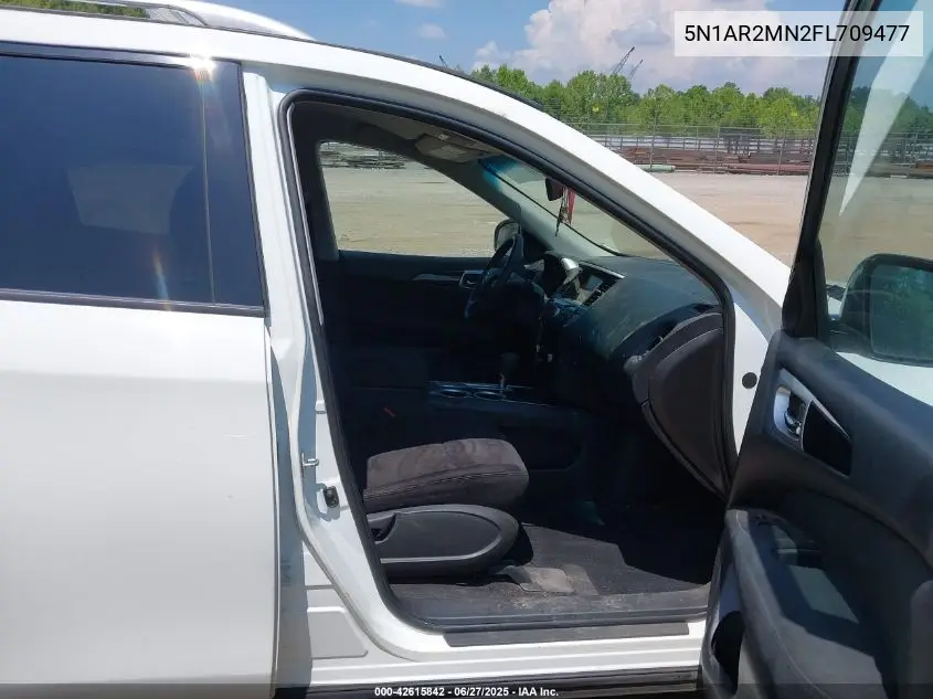 2015 Nissan Pathfinder VIN: 5N1AR2MN2FL709477 Lot: 42615842