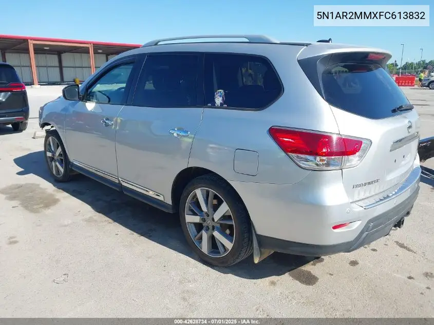 2015 Nissan Pathfinder Platinum/S/Sl/Sv VIN: 5N1AR2MMXFC613832 Lot: 42628734