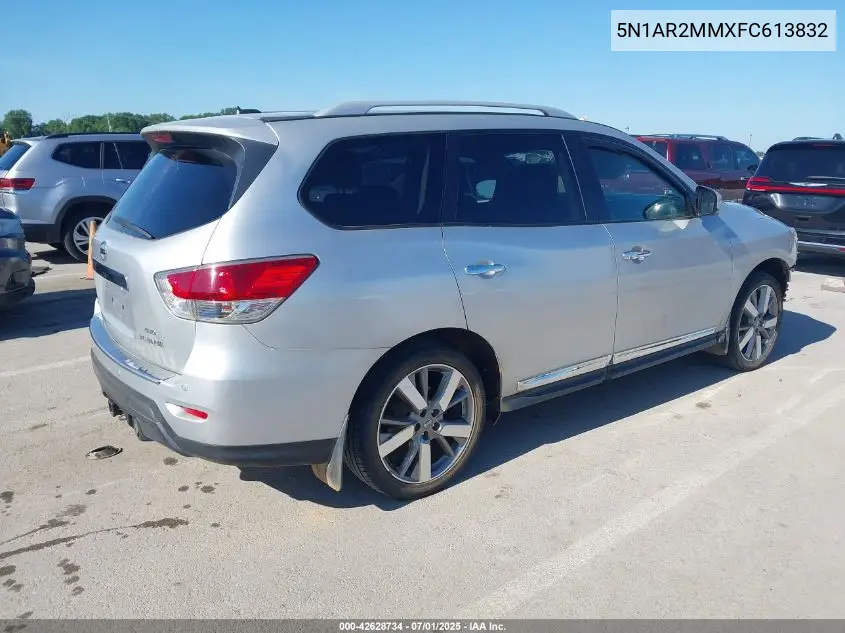 2015 Nissan Pathfinder Platinum/S/Sl/Sv VIN: 5N1AR2MMXFC613832 Lot: 42628734