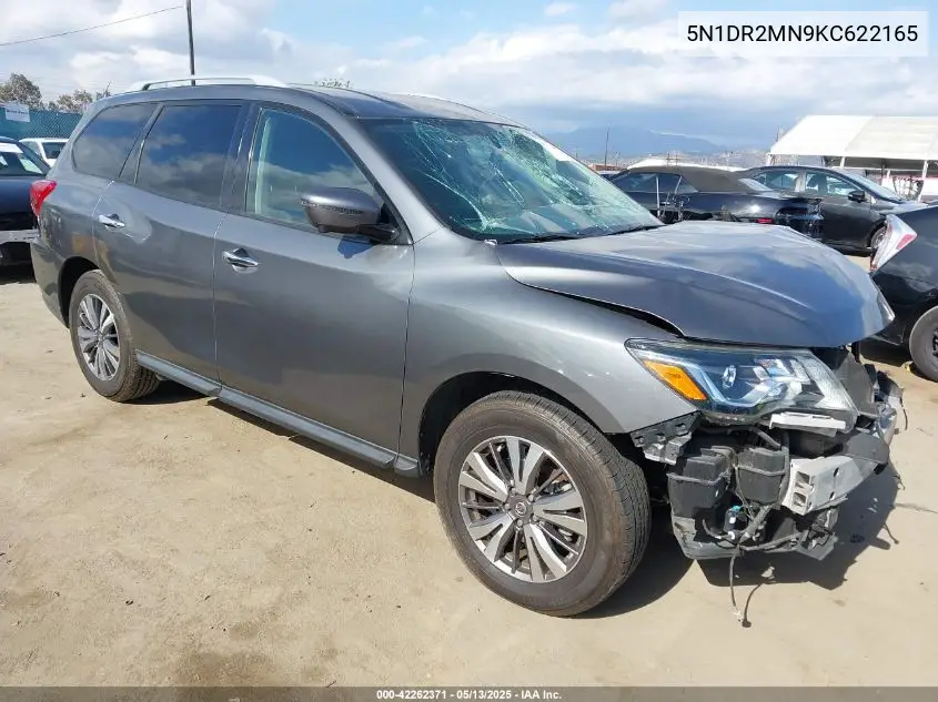 5n1dr2mn9kc622165 5N1DR2MN9KC622165 2019 Nissan Pathfinder Sl