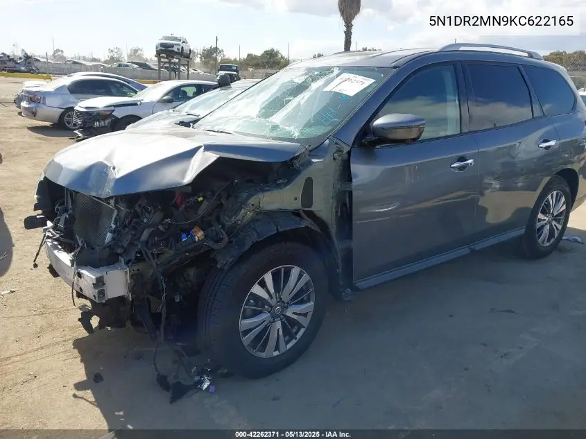 5n1dr2mn9kc622165 5N1DR2MN9KC622165 2019 Nissan Pathfinder Sl