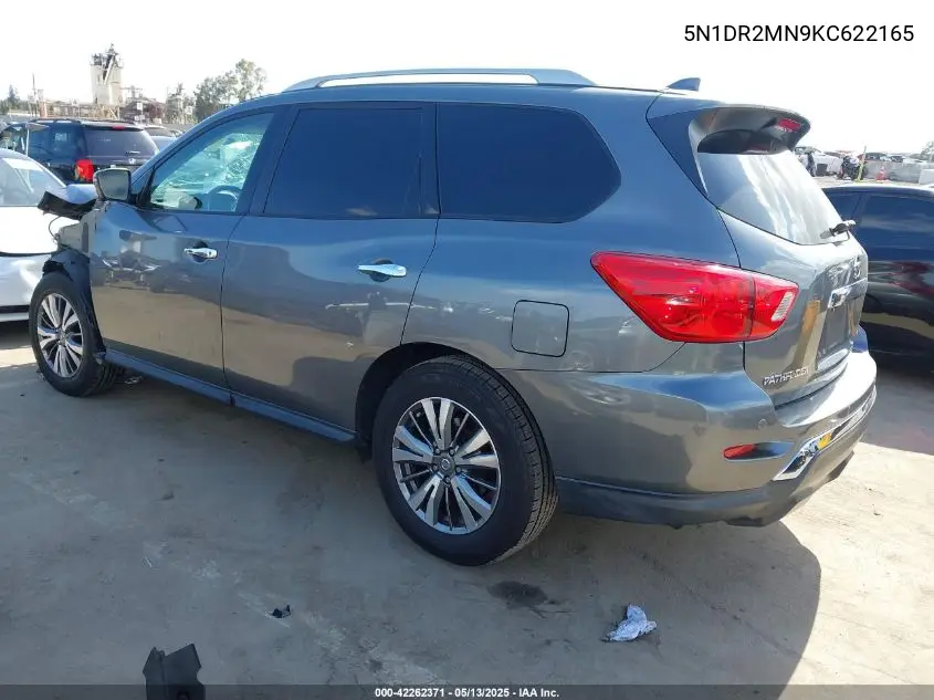 5n1dr2mn9kc622165 5N1DR2MN9KC622165 2019 Nissan Pathfinder Sl