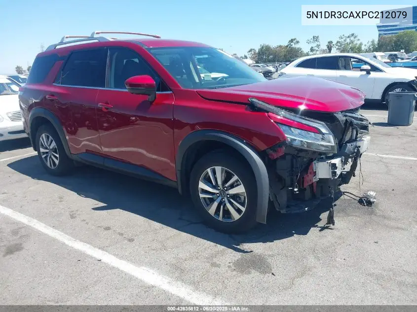 2023 Nissan Pathfinder Sl Fwd VIN: 5N1DR3CAXPC212079 Lot: 42635812