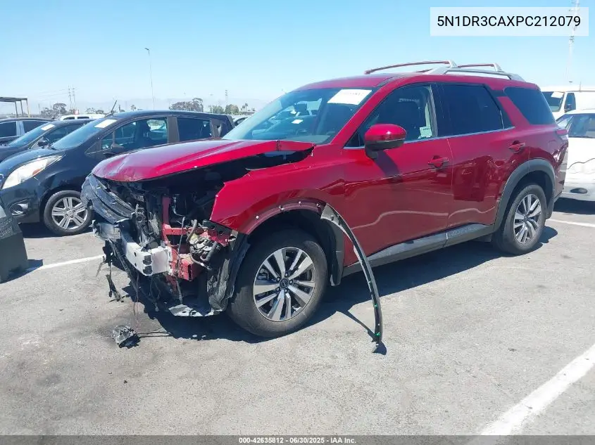 2023 Nissan Pathfinder Sl Fwd VIN: 5N1DR3CAXPC212079 Lot: 42635812