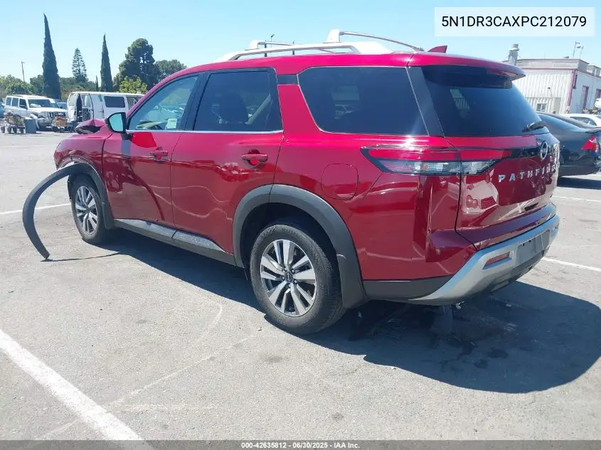 2023 Nissan Pathfinder Sl Fwd VIN: 5N1DR3CAXPC212079 Lot: 42635812