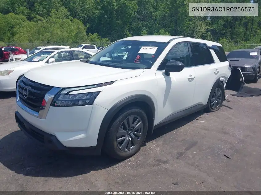 2024 Nissan Pathfinder S 4Wd VIN: 5N1DR3AC1RC256575 Lot: 42042961