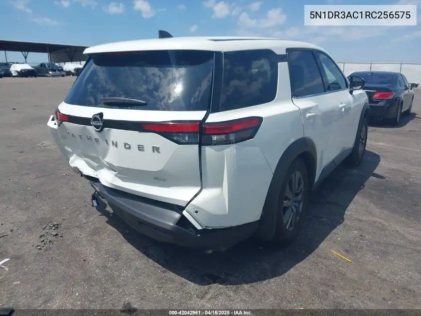 2024 Nissan Pathfinder S 4Wd VIN: 5N1DR3AC1RC256575 Lot: 42042961