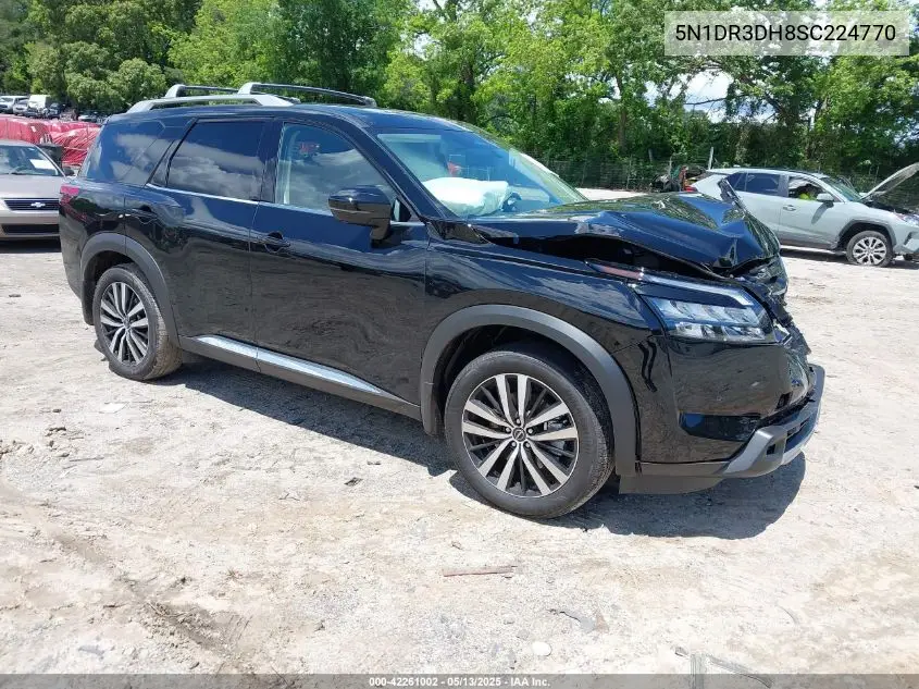 2025 Nissan Pathfinder Platinum Fwd VIN: 5N1DR3DH8SC224770 Lot: 42261002