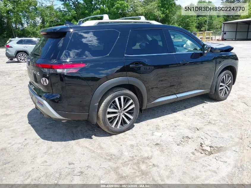 2025 Nissan Pathfinder Platinum Fwd VIN: 5N1DR3DH8SC224770 Lot: 42261002