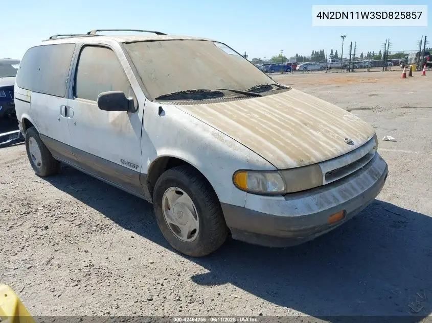 1995 Nissan Quest Xe/Gxe VIN: 4N2DN11W3SD825857 Lot: 42464256