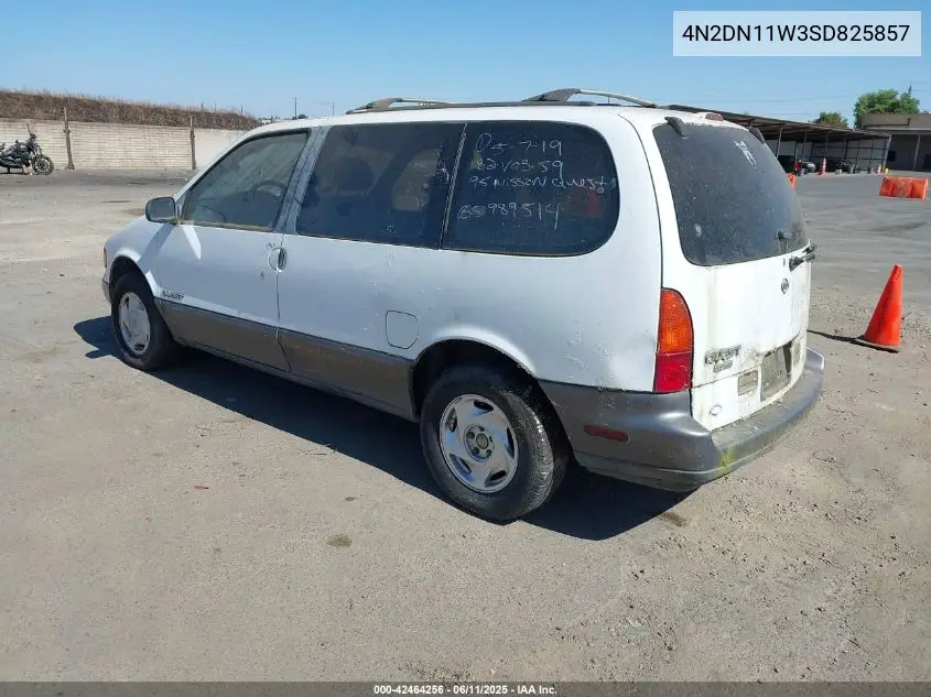 1995 Nissan Quest Xe/Gxe VIN: 4N2DN11W3SD825857 Lot: 42464256