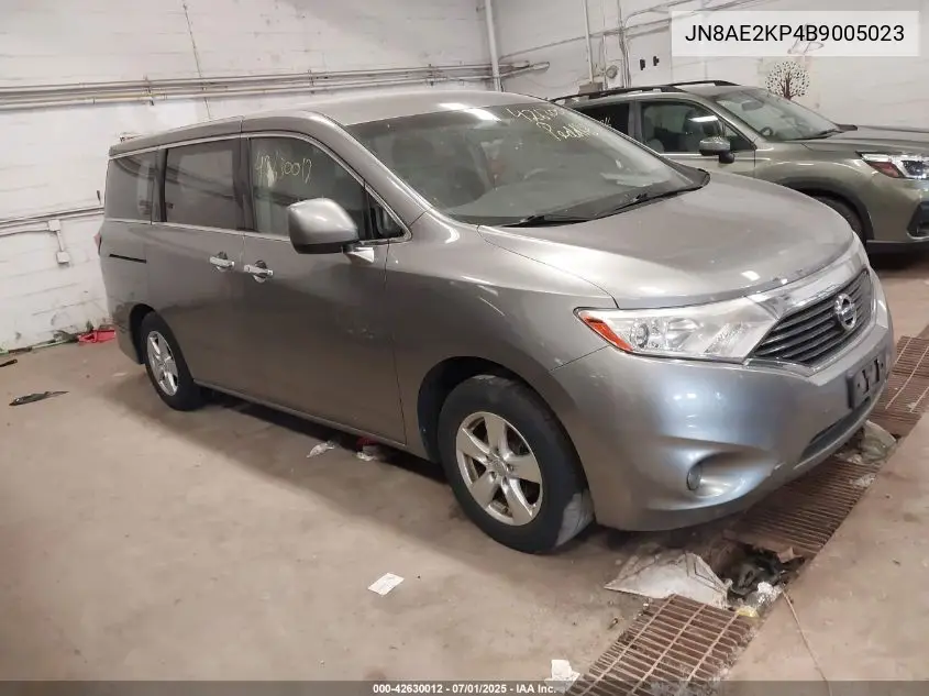2011 Nissan Quest Sv VIN: JN8AE2KP4B9005023 Lot: 42630012