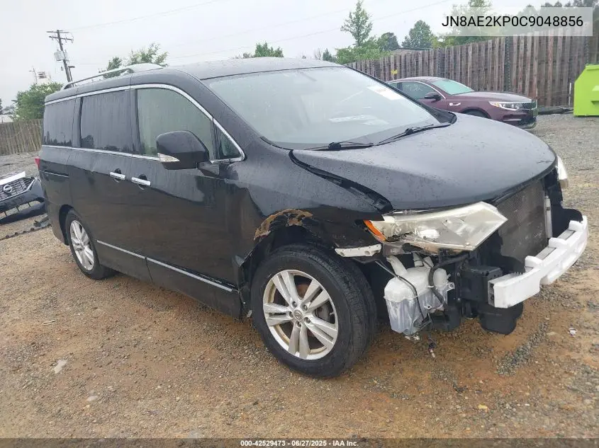 2012 Nissan Quest Sl VIN: JN8AE2KP0C9048856 Lot: 42529473