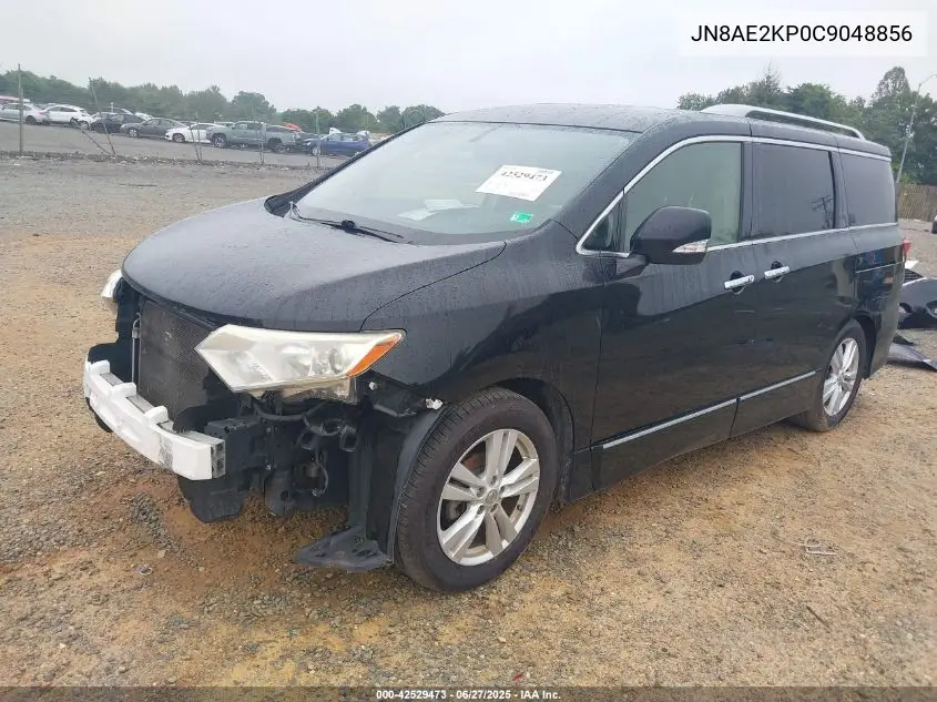 2012 Nissan Quest Sl VIN: JN8AE2KP0C9048856 Lot: 42529473