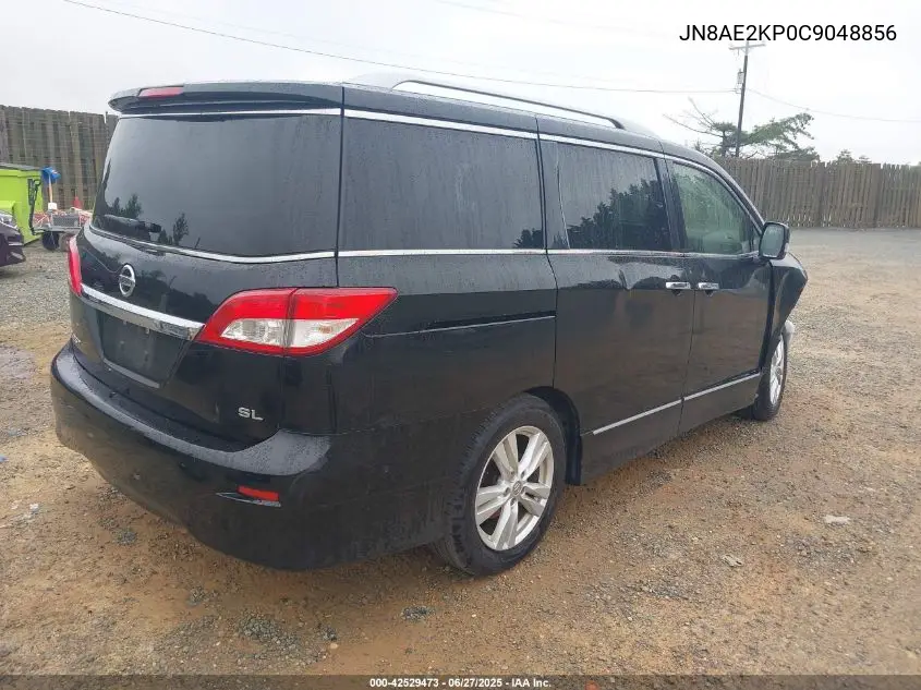 2012 Nissan Quest Sl VIN: JN8AE2KP0C9048856 Lot: 42529473