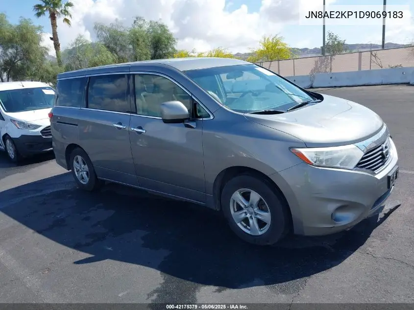 2013 Nissan Quest Sv VIN: JN8AE2KP1D9069183 Lot: 42175379