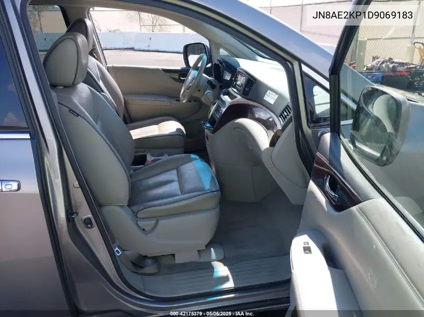 2013 Nissan Quest Sv VIN: JN8AE2KP1D9069183 Lot: 42175379