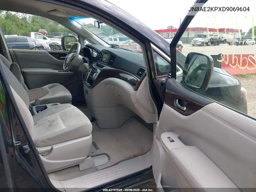2013 Nissan Quest Sv VIN: JN8AE2KPXD9069604 Lot: 42197549