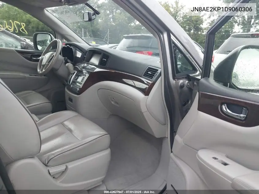 2013 Nissan Quest Sl VIN: JN8AE2KP1D9060306 Lot: 42627647