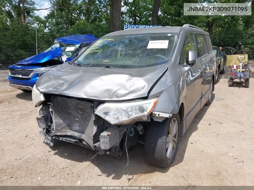 2013 Nissan Quest Sl VIN: JN8AE2KP3D9071095 Lot: 42661883