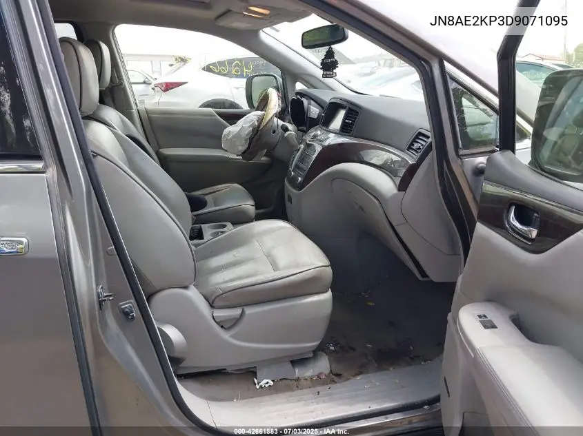2013 Nissan Quest Sl VIN: JN8AE2KP3D9071095 Lot: 42661883