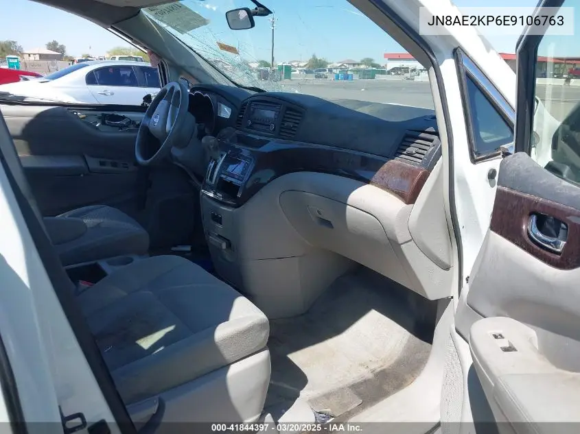 2014 Nissan Quest S VIN: JN8AE2KP6E9106763 Lot: 41844397