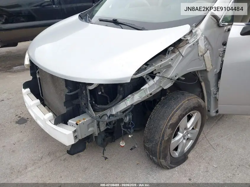2014 Nissan Quest Sv VIN: JN8AE2KP3E9104484 Lot: 42186466