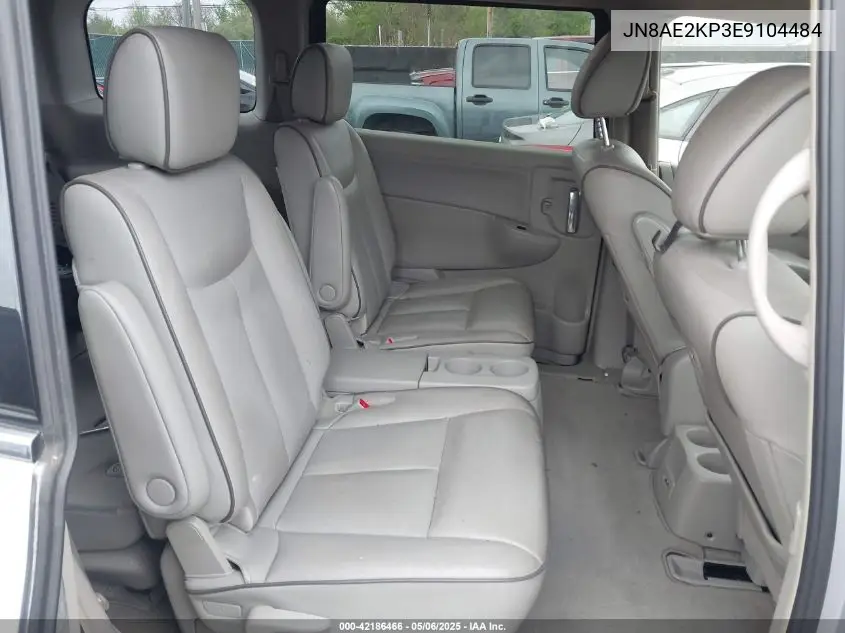 2014 Nissan Quest Sv VIN: JN8AE2KP3E9104484 Lot: 42186466