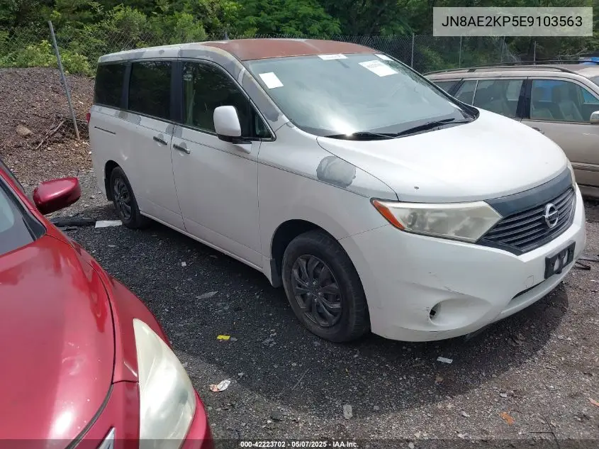 2014 Nissan Quest S VIN: JN8AE2KP5E9103563 Lot: 42223702