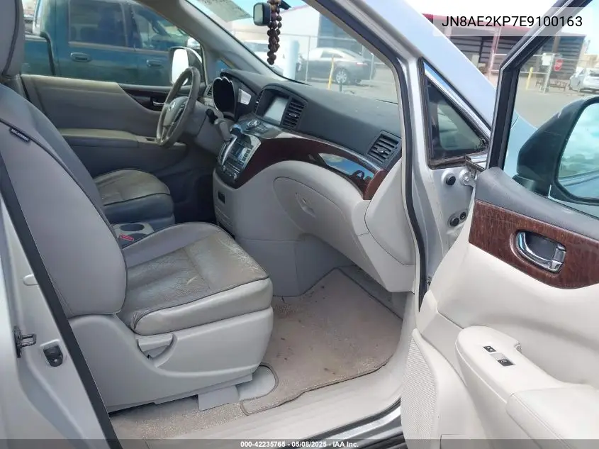 2014 Nissan Quest Sl VIN: JN8AE2KP7E9100163 Lot: 42235765