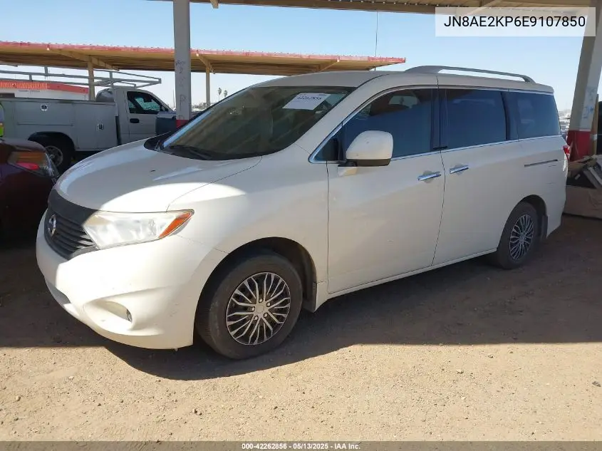 2014 Nissan Quest S VIN: JN8AE2KP6E9107850 Lot: 42262856