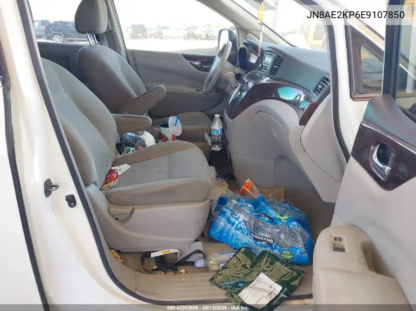 2014 Nissan Quest S VIN: JN8AE2KP6E9107850 Lot: 42262856