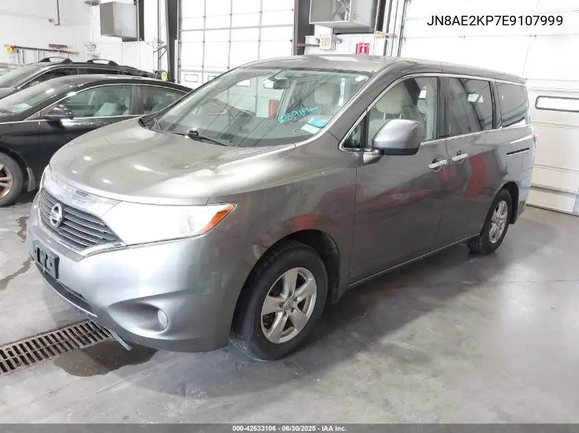 2014 Nissan Quest Sv VIN: JN8AE2KP7E9107999 Lot: 42633106