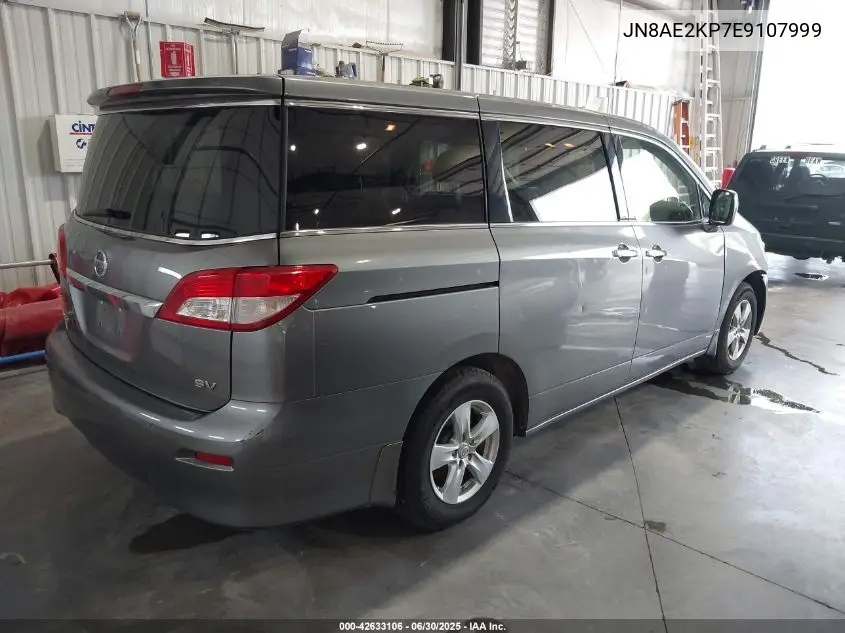 2014 Nissan Quest Sv VIN: JN8AE2KP7E9107999 Lot: 42633106