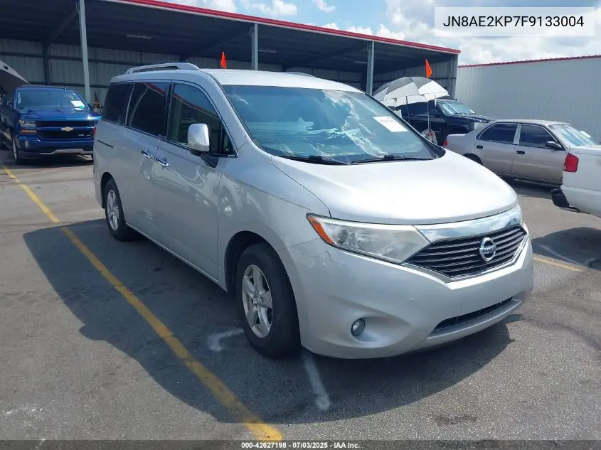2015 Nissan Quest Sv VIN: JN8AE2KP7F9133004 Lot: 42627198