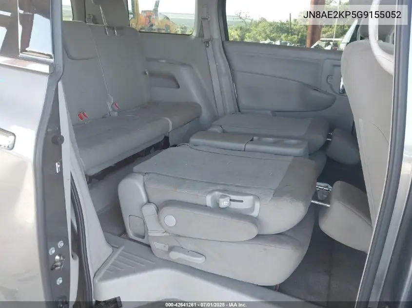 2016 Nissan Quest S VIN: JN8AE2KP5G9155052 Lot: 42641261