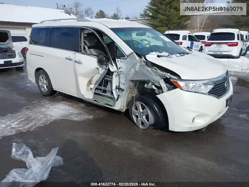 2017 Nissan Quest Sv VIN: JN8AE2KP5H9169079 Lot: 41632774